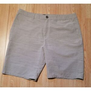 BKE Hybrid Shorts‎ Men's 36 Standard Fit Gray Boardshorts Mesh  EUC